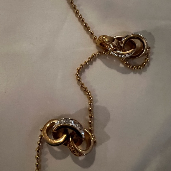 Coach station necklace and matching hoop earrings - Picture 5 of 6